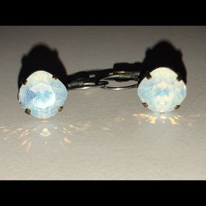 Opal earrings